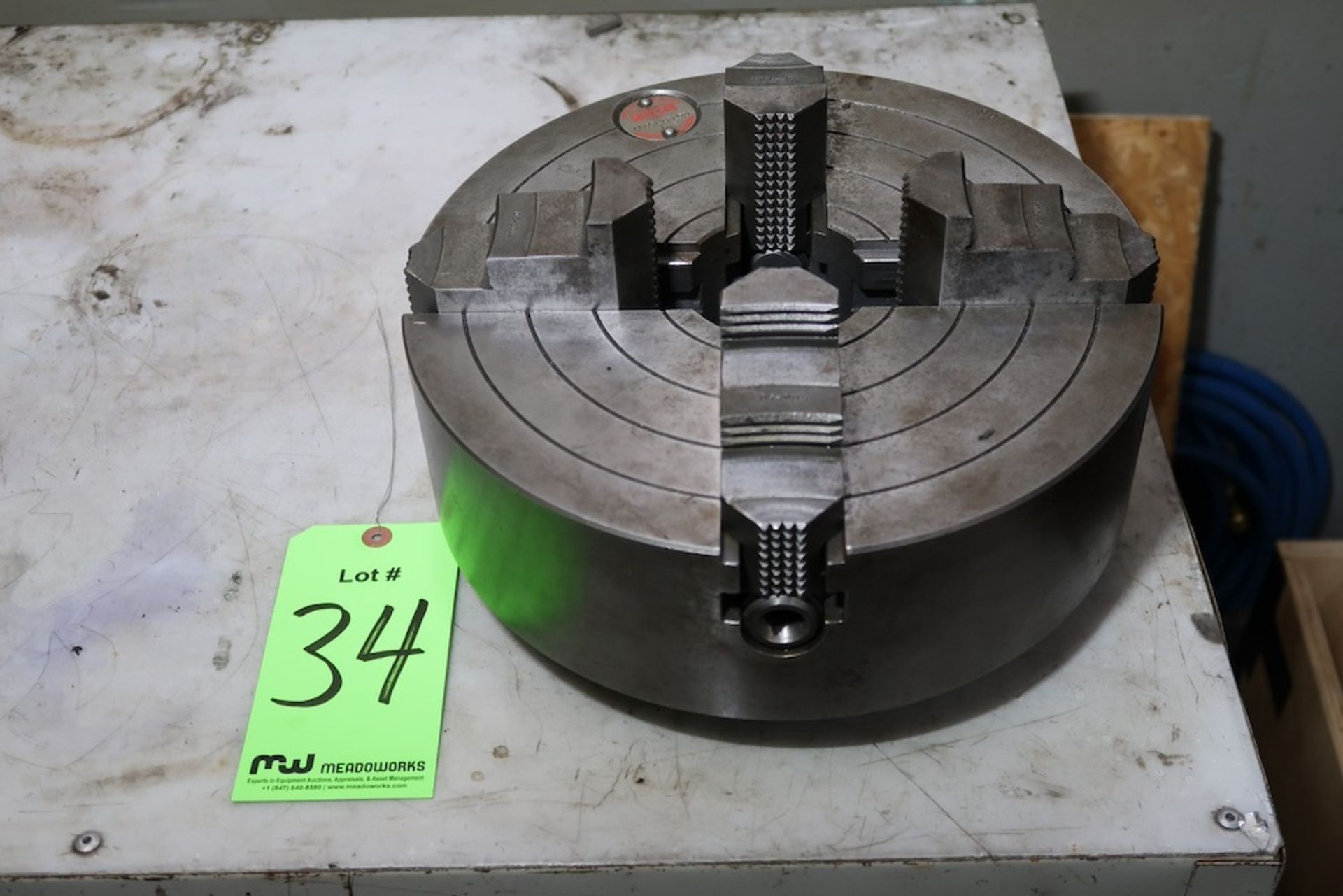 Cushman 12" 4-Jaw Chuck - Image 2 of 3