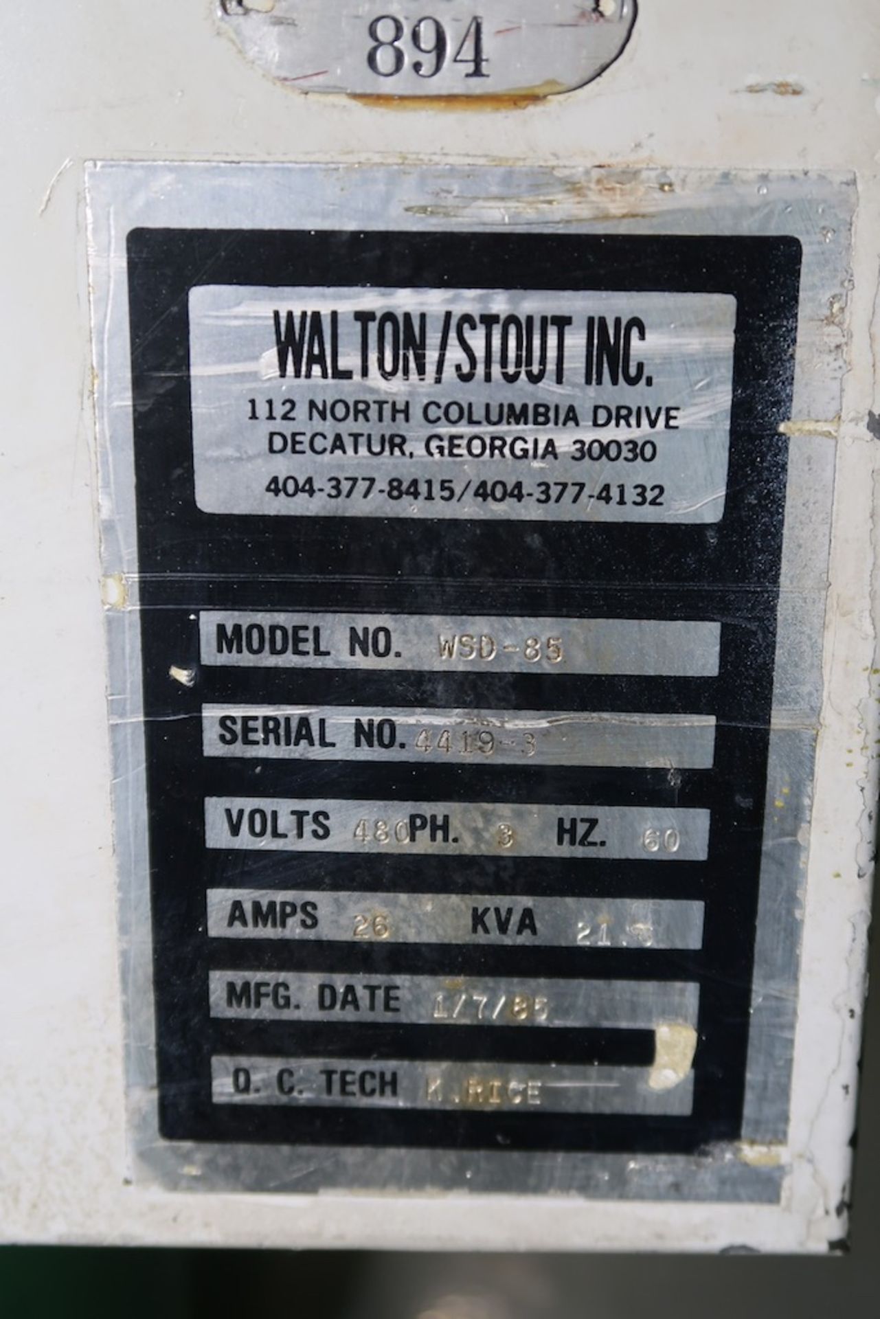 Walton Stout Material Dryer - Image 5 of 5