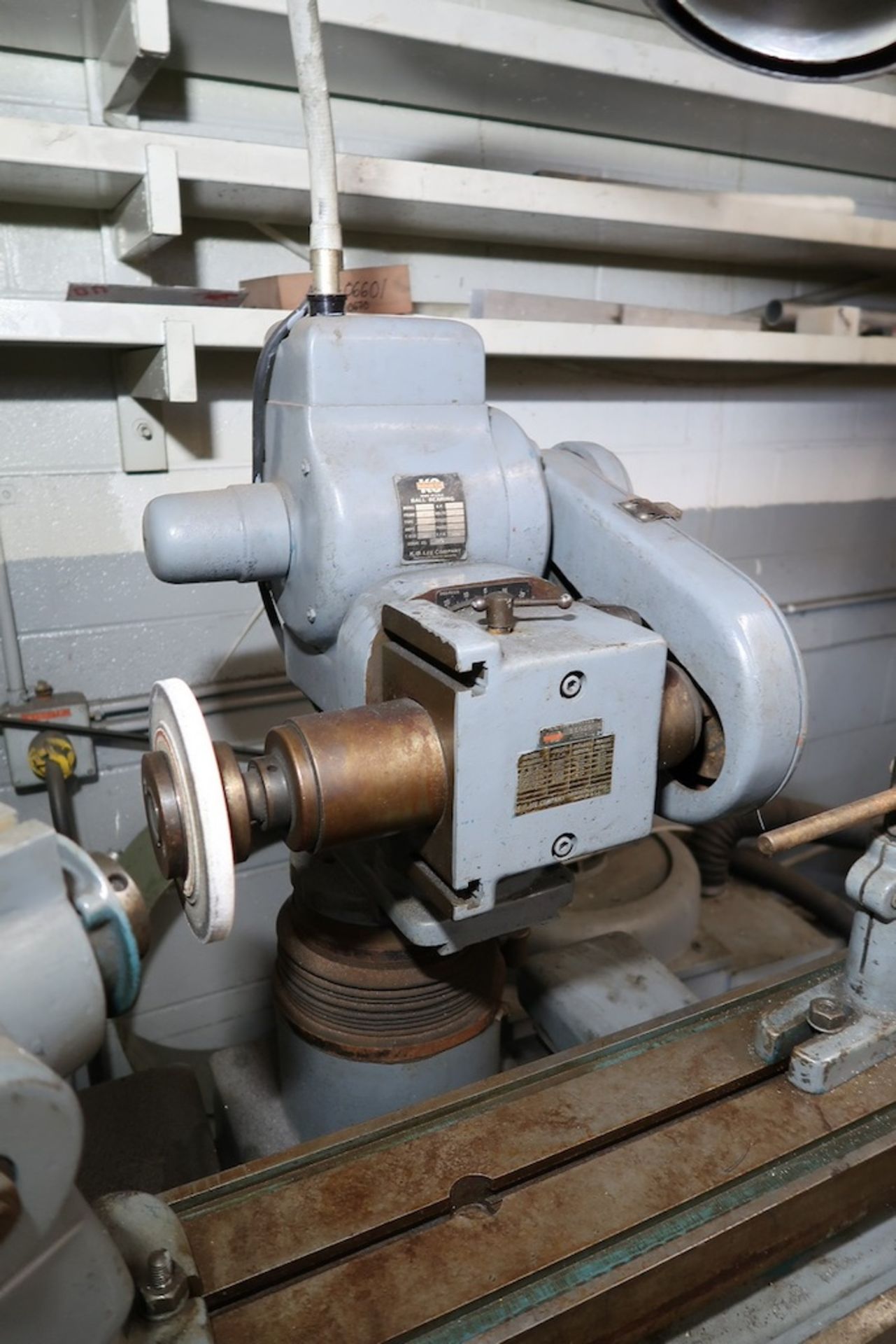 KO Lee Tool and Cutter Grinder with Cabinet of Assorted Collets, Etc. - Image 3 of 4