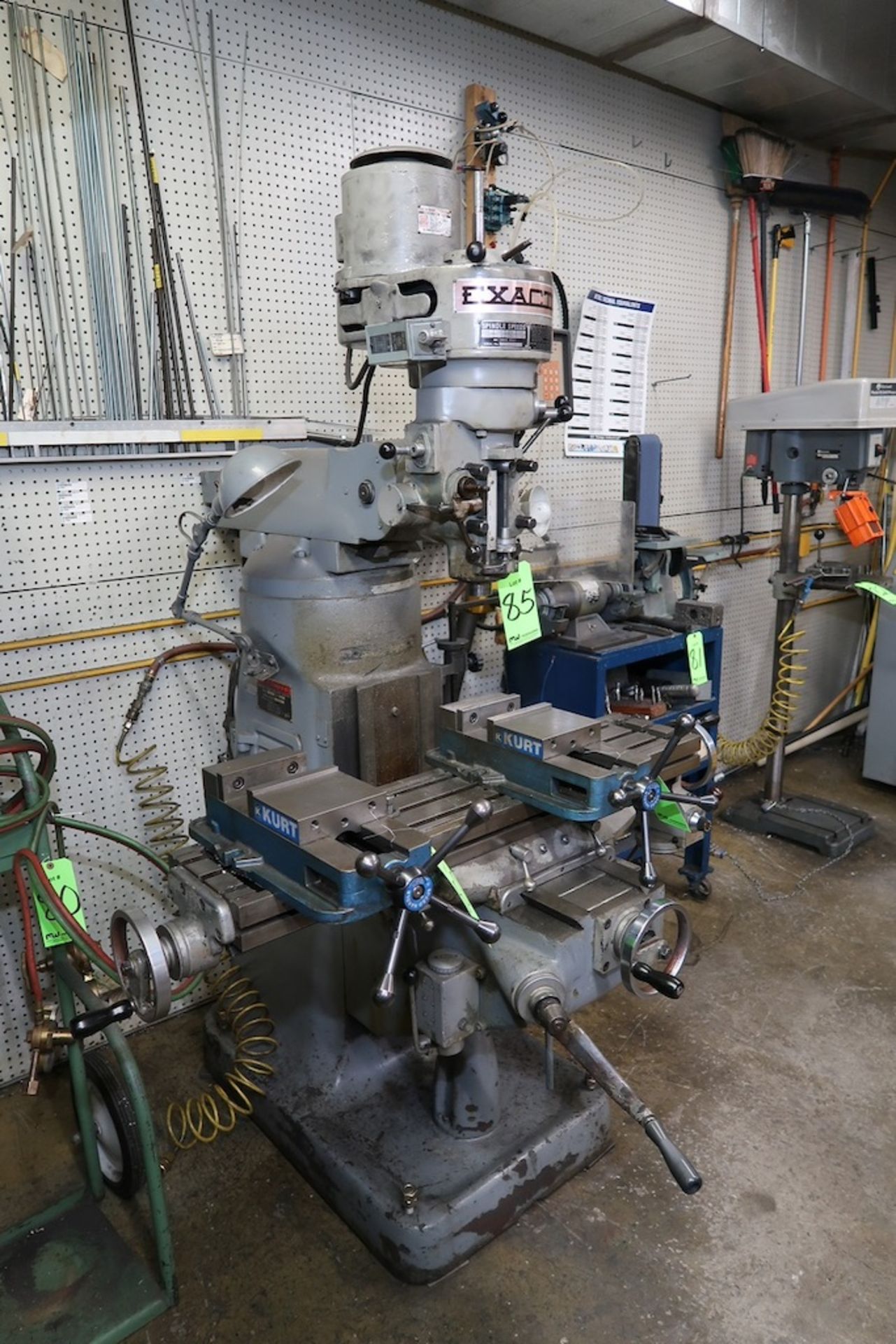 Exacto Vertical Milling Machine w/DRO - Image 3 of 9