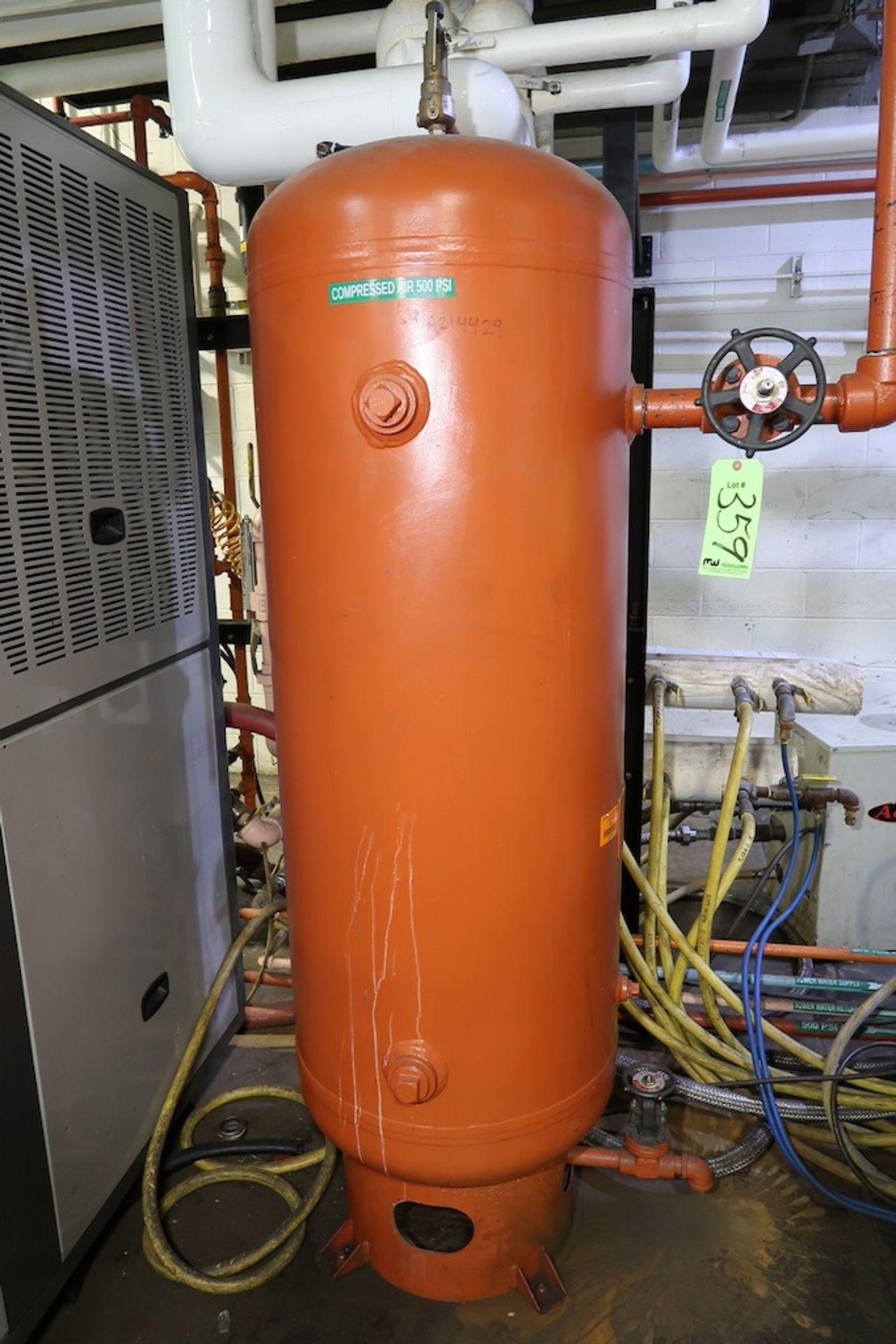 120-Gal. Compressed Air Receiving Tank