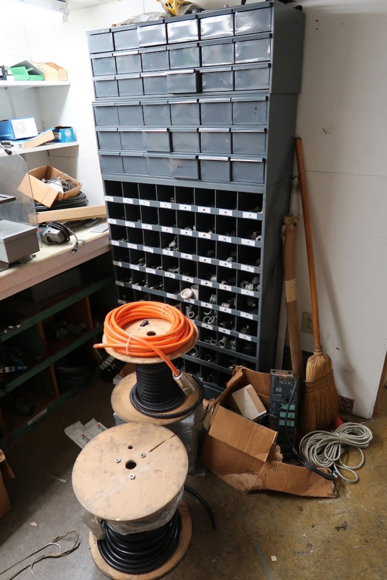 Contents of Spare Parts Room, Including Drives, Digital Counters, Filter Elements, Etc. - Image 19 of 35