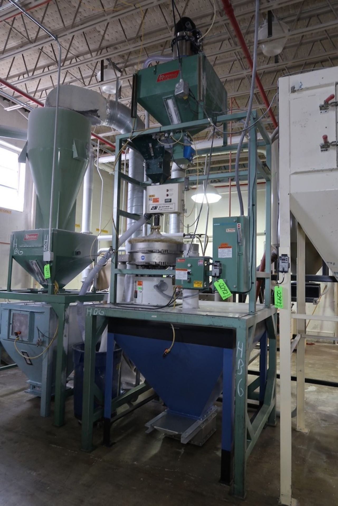 LR Systems Scrap Reclaim Sifting System with Overhead Vacuum Material Loader, Etc.