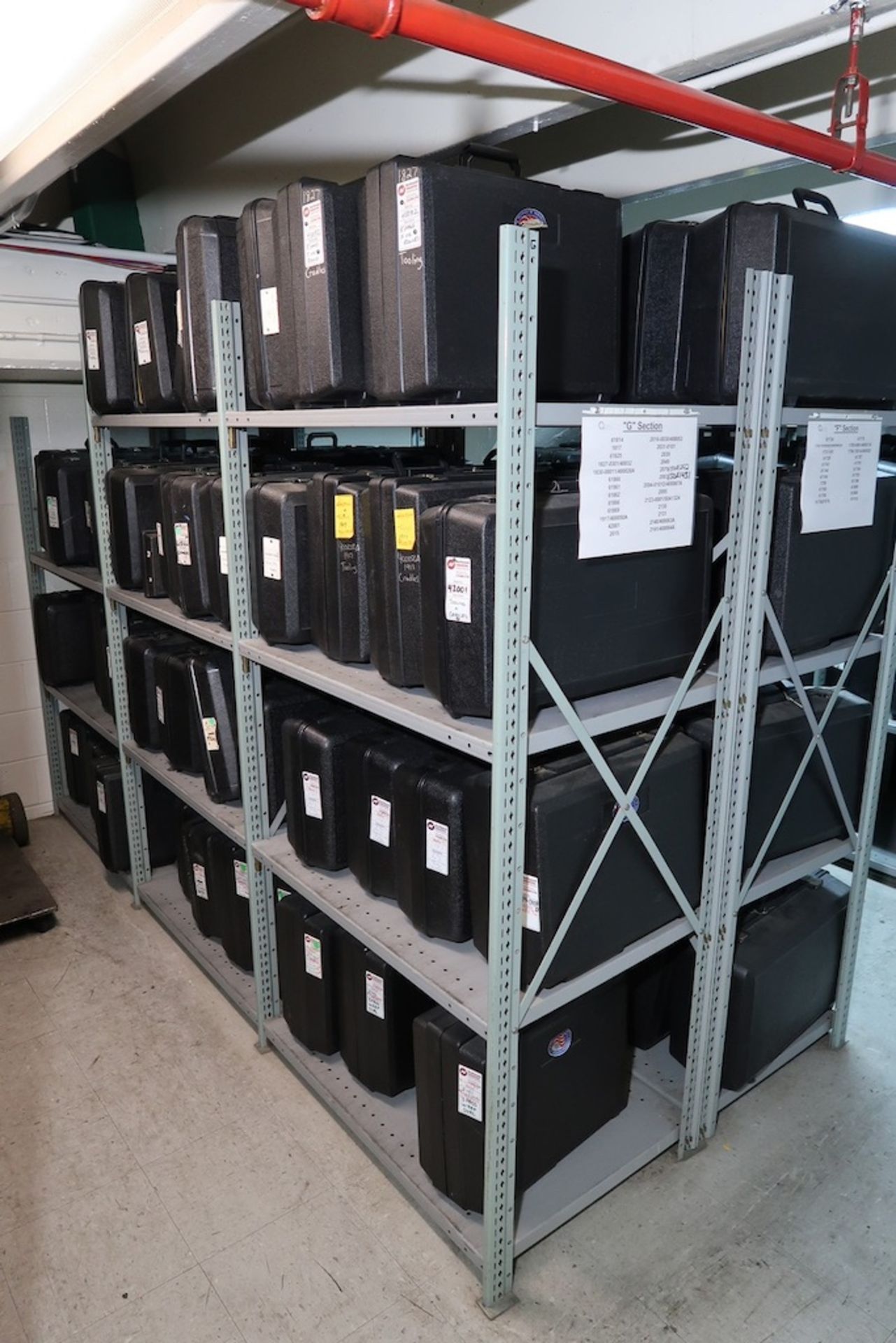 Contents of Parts Storage Mezzanine, Including (28) Sections of Adjustable Racking with Misc. Conten - Image 20 of 30