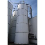 Material Silo Approx.12'x40' with (2) LR Vacuum Blowers