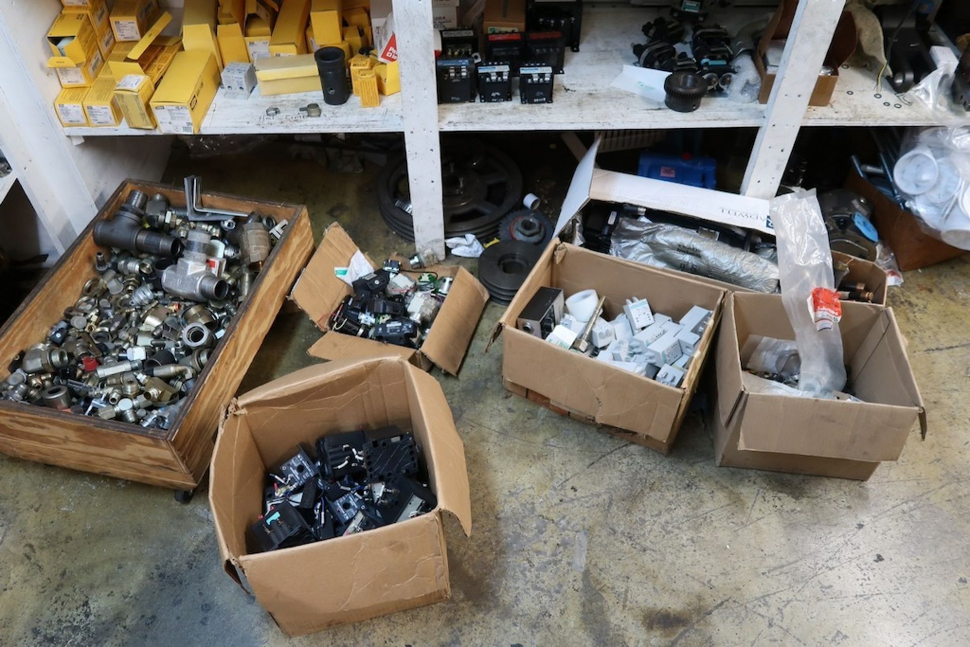 Contents of Spare Parts Room, Including Drives, Digital Counters, Filter Elements, Etc. - Image 13 of 35