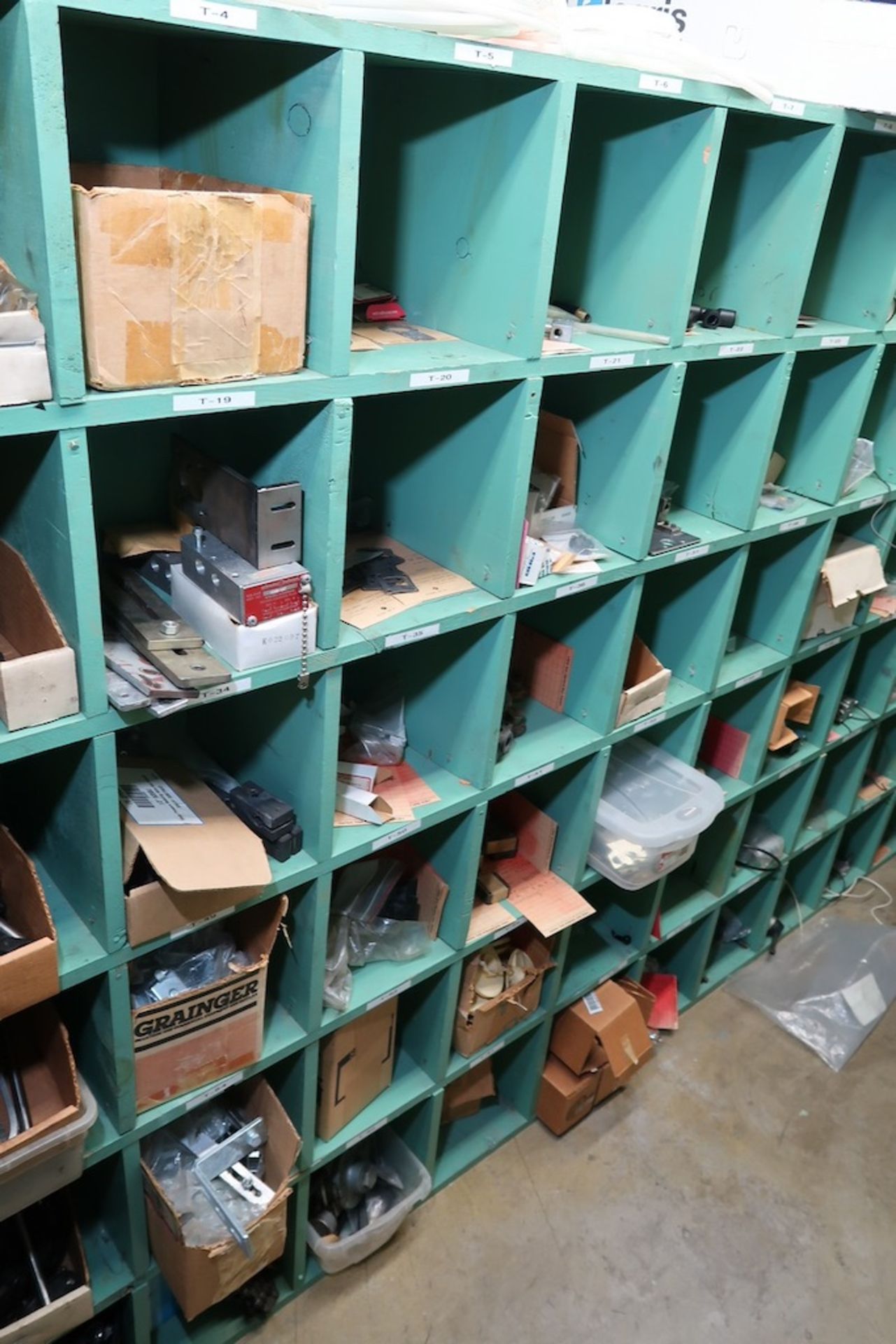 Contents of Parts Storage Mezzanine, Including (18) Stanley Vidmar Heavy Duty Storage Cabinets, Shel - Image 107 of 111