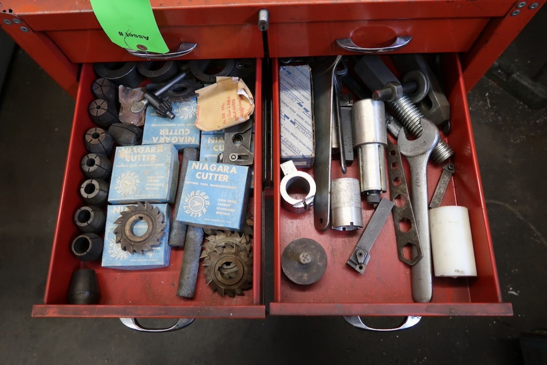 9-Drawer Tool Cart with Assorted Mill Set-Up Tooling and Hardware, Etc. - Image 4 of 9