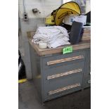 Vidmar 3-Drawer Heavy Duty Storage Cabinet with Assorted Hand Tools, Etc.