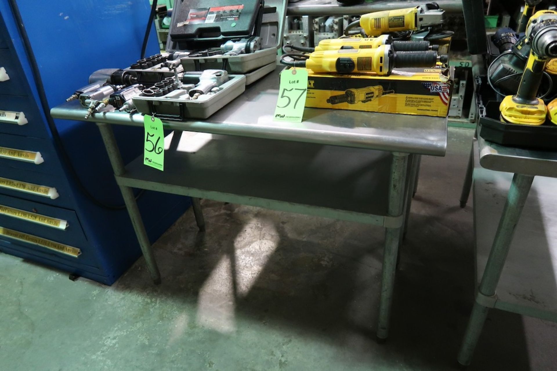 (4) Steel Workbenches and Cabinets with Assorted Contents - Image 14 of 14