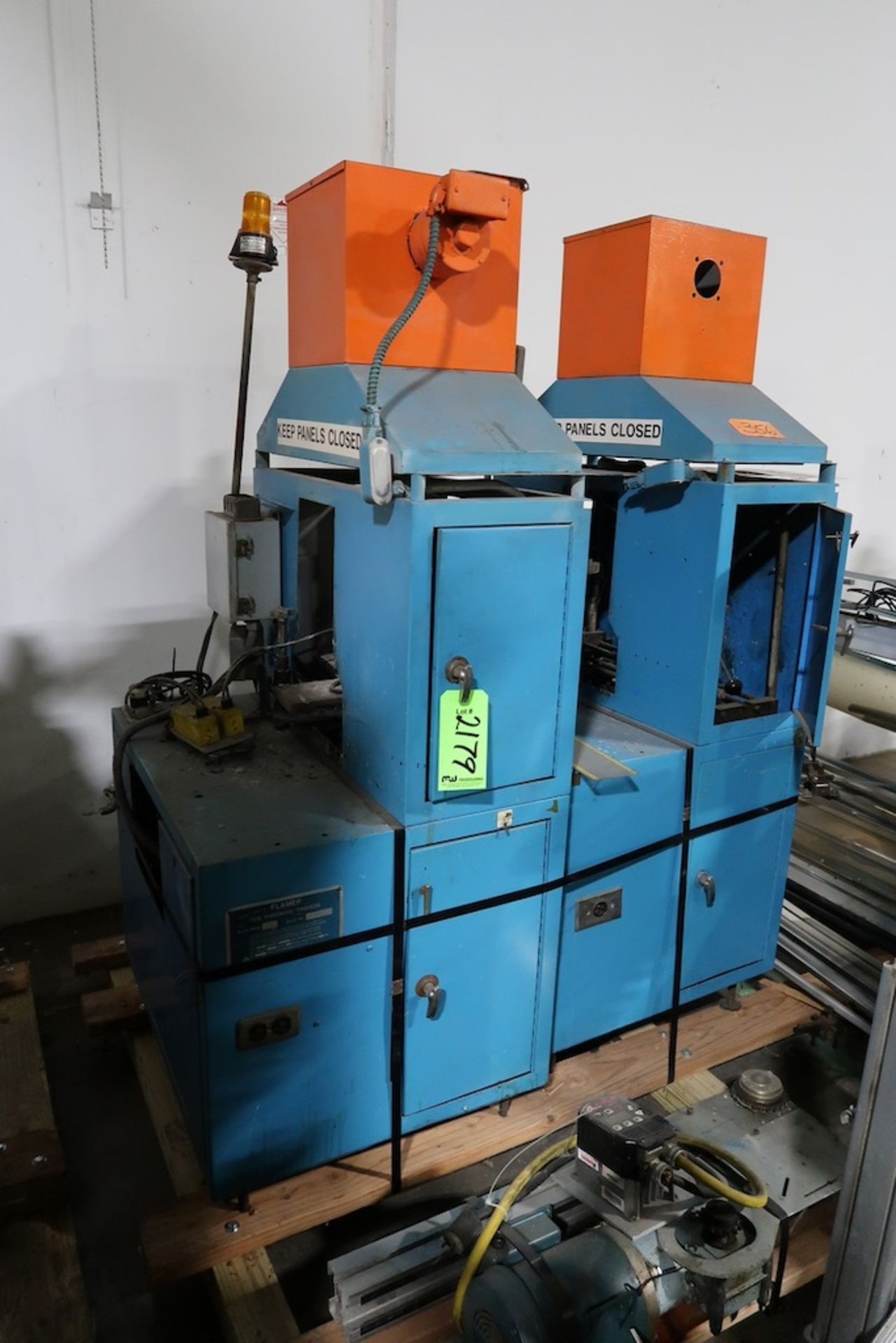 (2) Dennison Flame Surface Treatment Machines