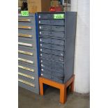 12-Drawer Parts Organizer with Misc. Hardware, Lock Nuts, Bolts, Nuts, Etc.