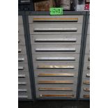 Vidmar 10-Drawer Heavy Duty Storage Cabinets with Misc. Mold Parts