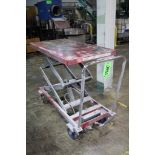 1500-Lb Hydraulic Die Lift Cart,
