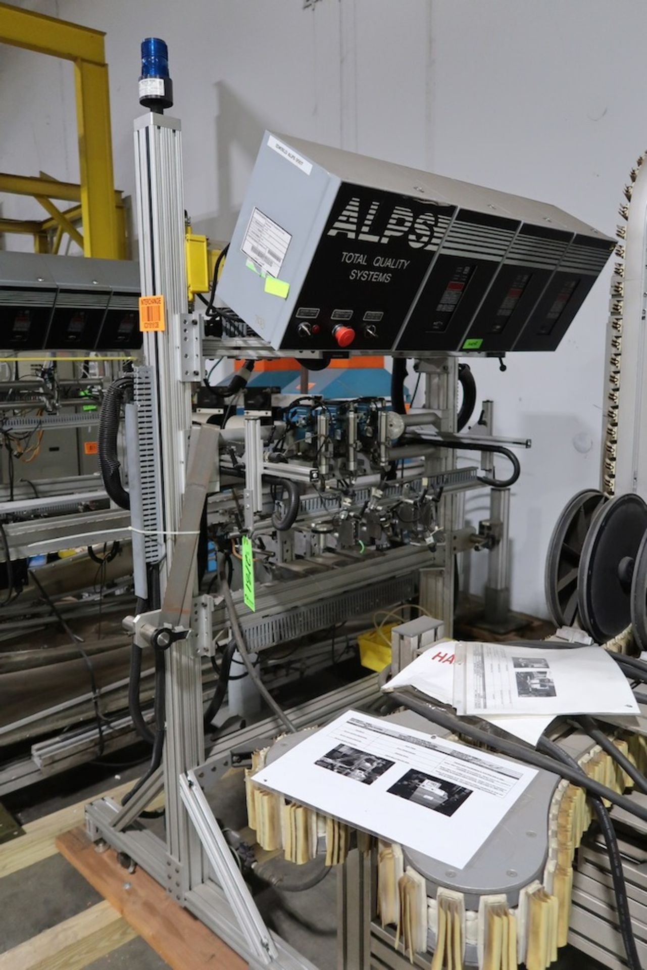 ALPS SX-4 Leak Detector System with S-Transfer Conveyor - Image 2 of 7