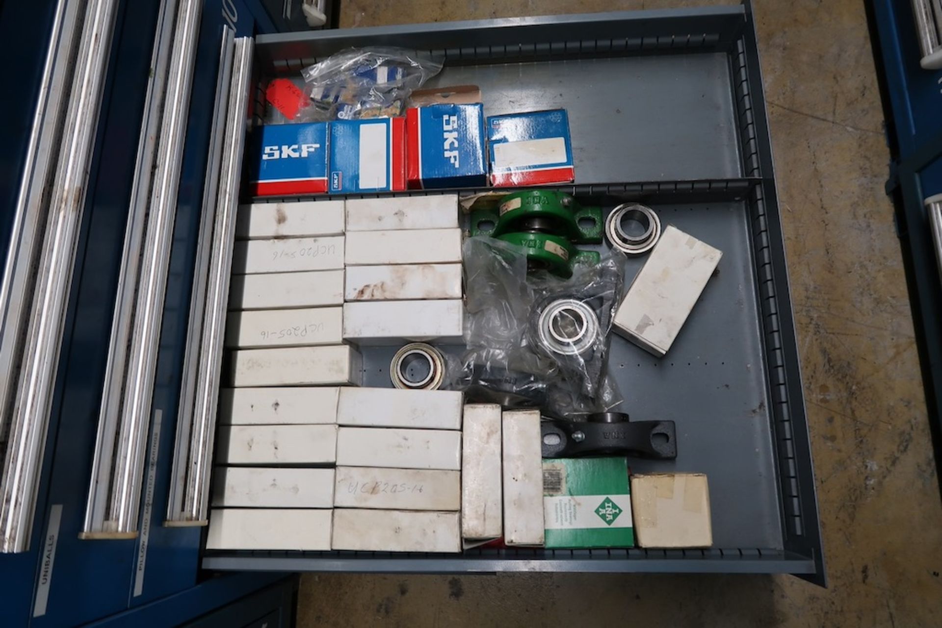 Contents of Parts Storage Mezzanine, Including (18) Stanley Vidmar Heavy Duty Storage Cabinets, Shel - Image 20 of 111