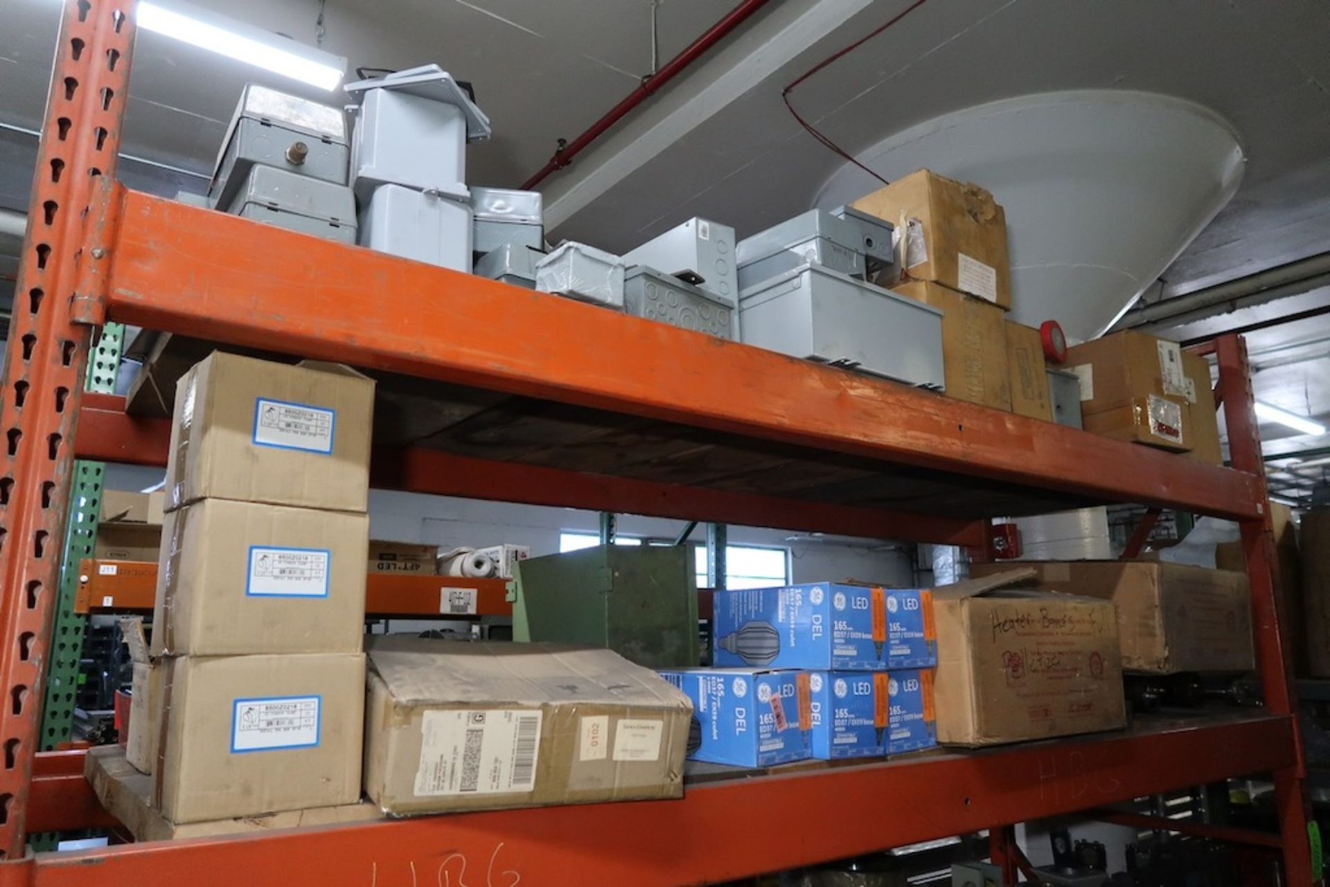 (1) Section of Pallet Racking with Assorted Spare Parts, Hydraulic Pumps, Heat Exchangers, Etc. - Image 16 of 18