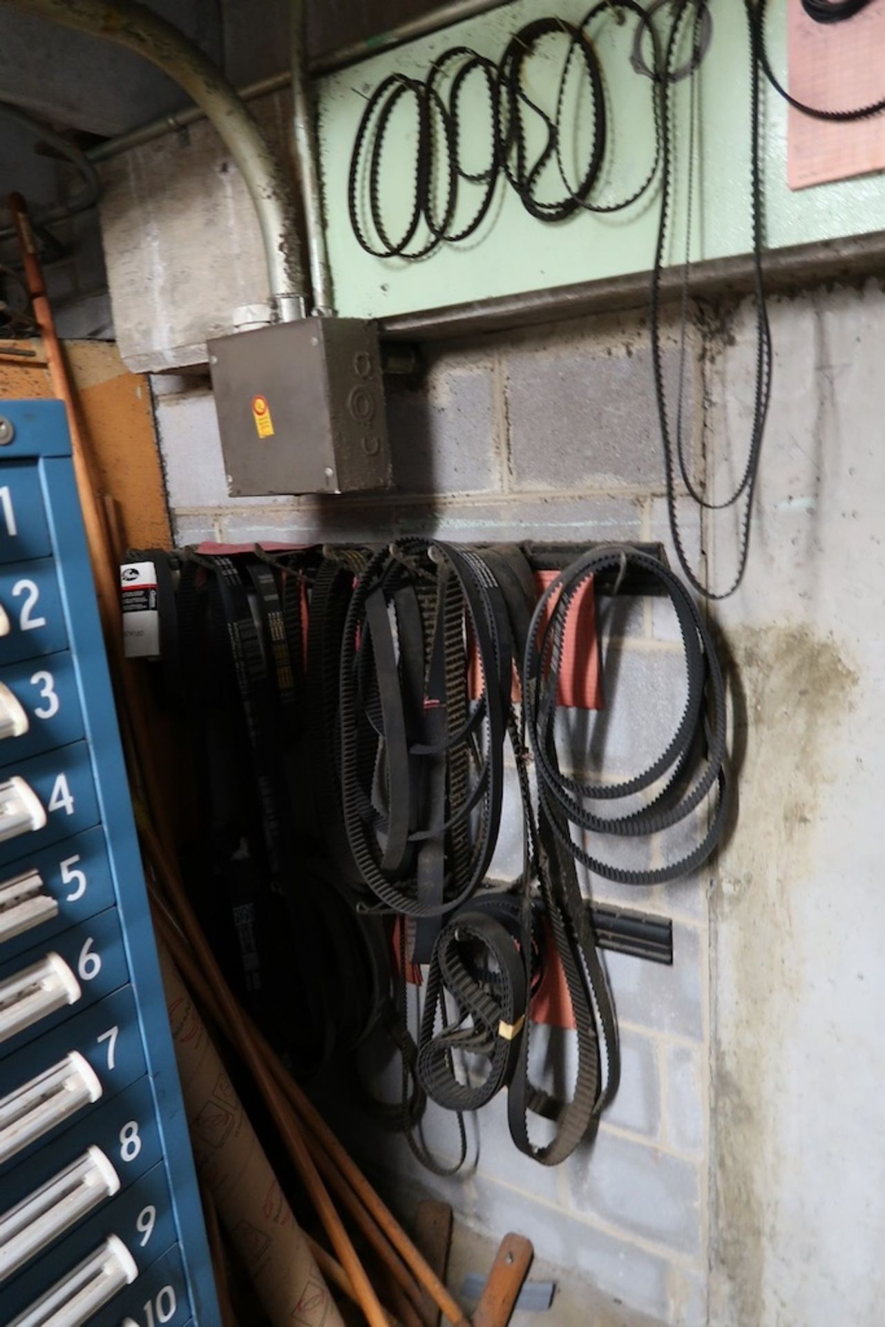 Contents of Parts Storage Mezzanine, Including (18) Stanley Vidmar Heavy Duty Storage Cabinets, Shel - Image 49 of 111