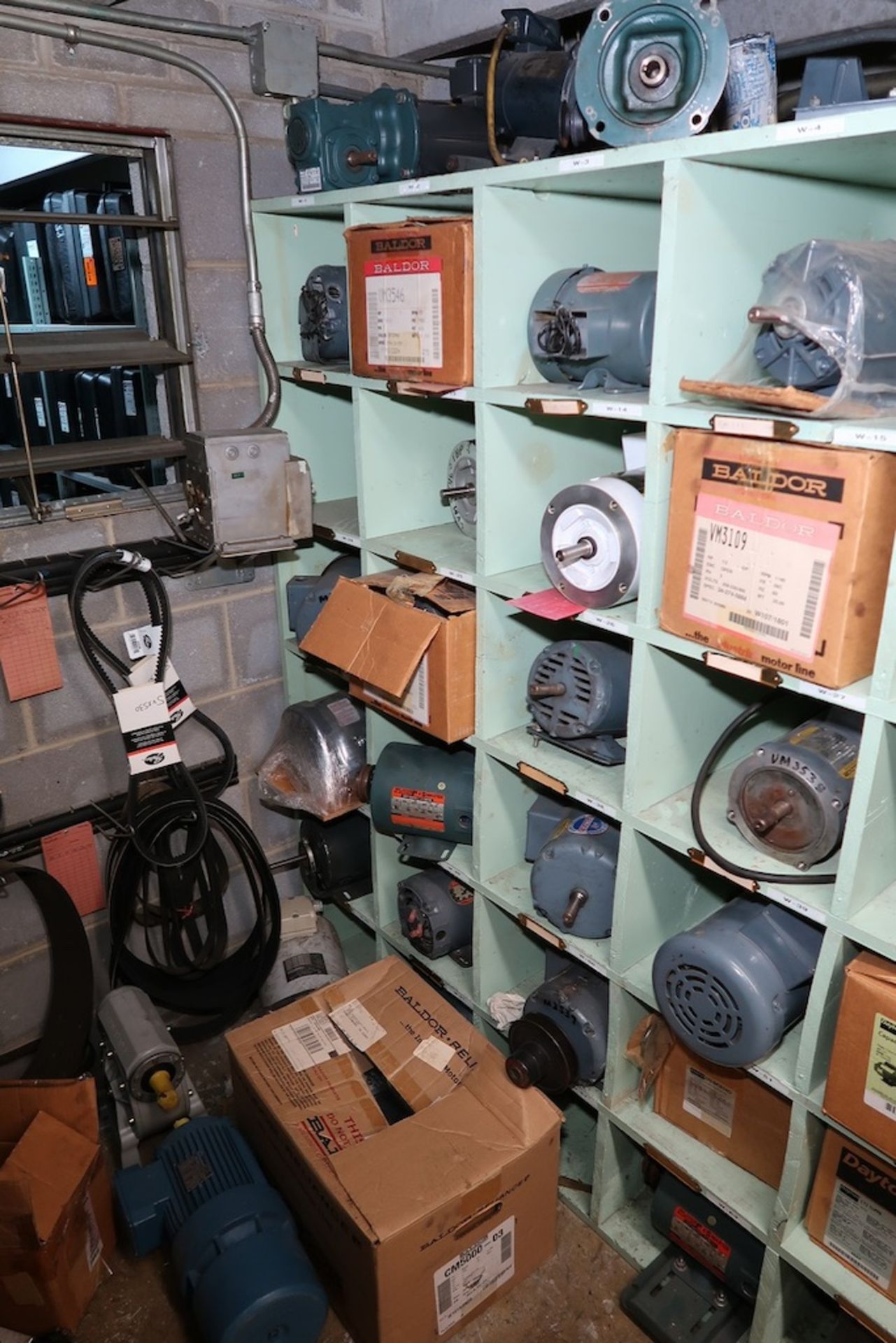 Contents of Parts Storage Mezzanine, Including (18) Stanley Vidmar Heavy Duty Storage Cabinets, Shel - Image 9 of 111