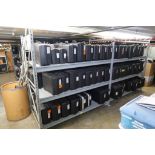 Contents of Parts Storage Mezzanine, Including (10) Sections of Adjustable Racking with Misc. Conten