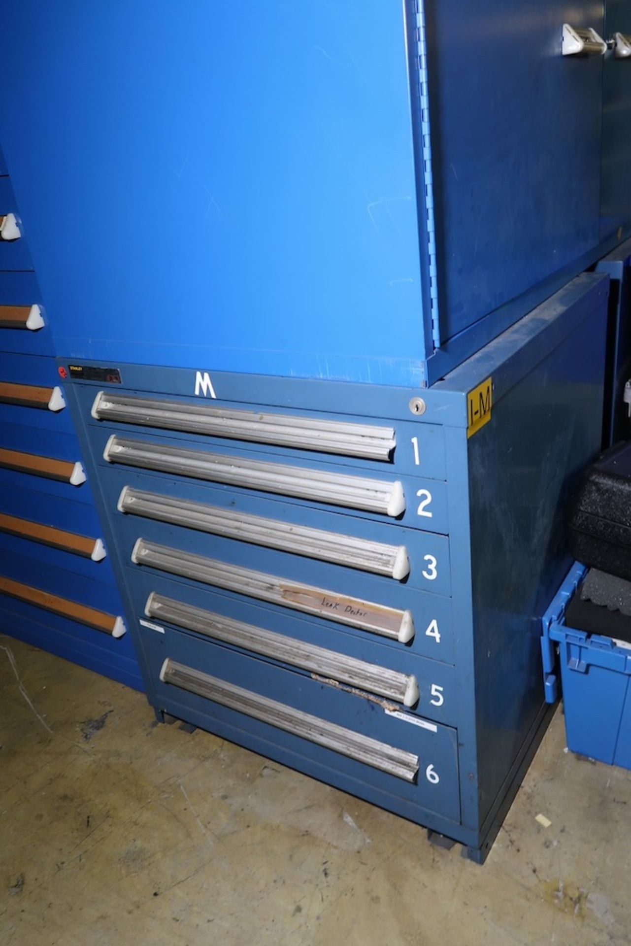 Contents of Parts Storage Mezzanine, Including (18) Stanley Vidmar Heavy Duty Storage Cabinets, Shel - Image 75 of 111