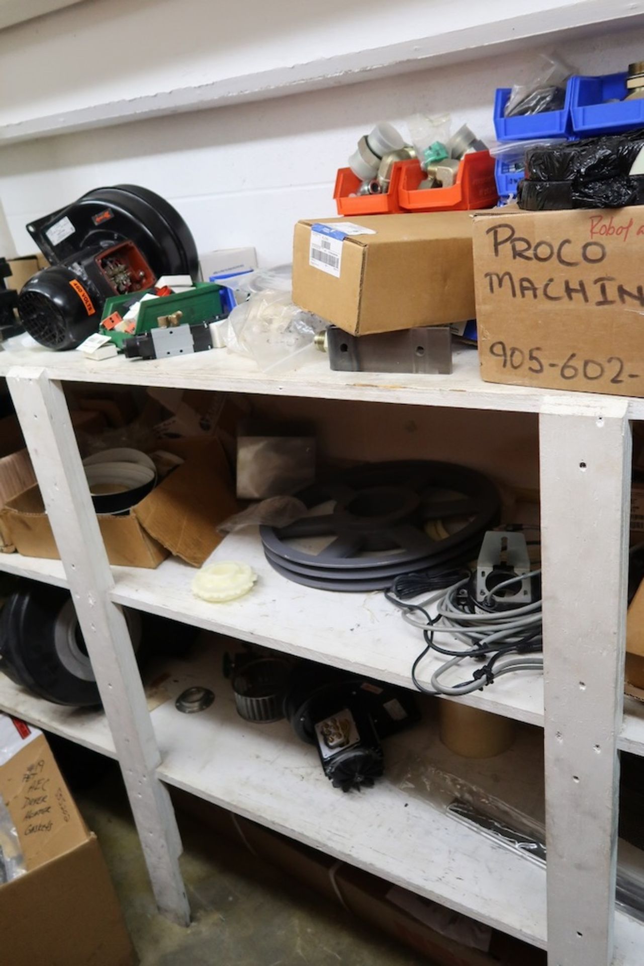 Contents of Spare Parts Room, Including Drives, Digital Counters, Filter Elements, Etc. - Image 9 of 35