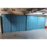 (12) 6-Unit Employee Lockers