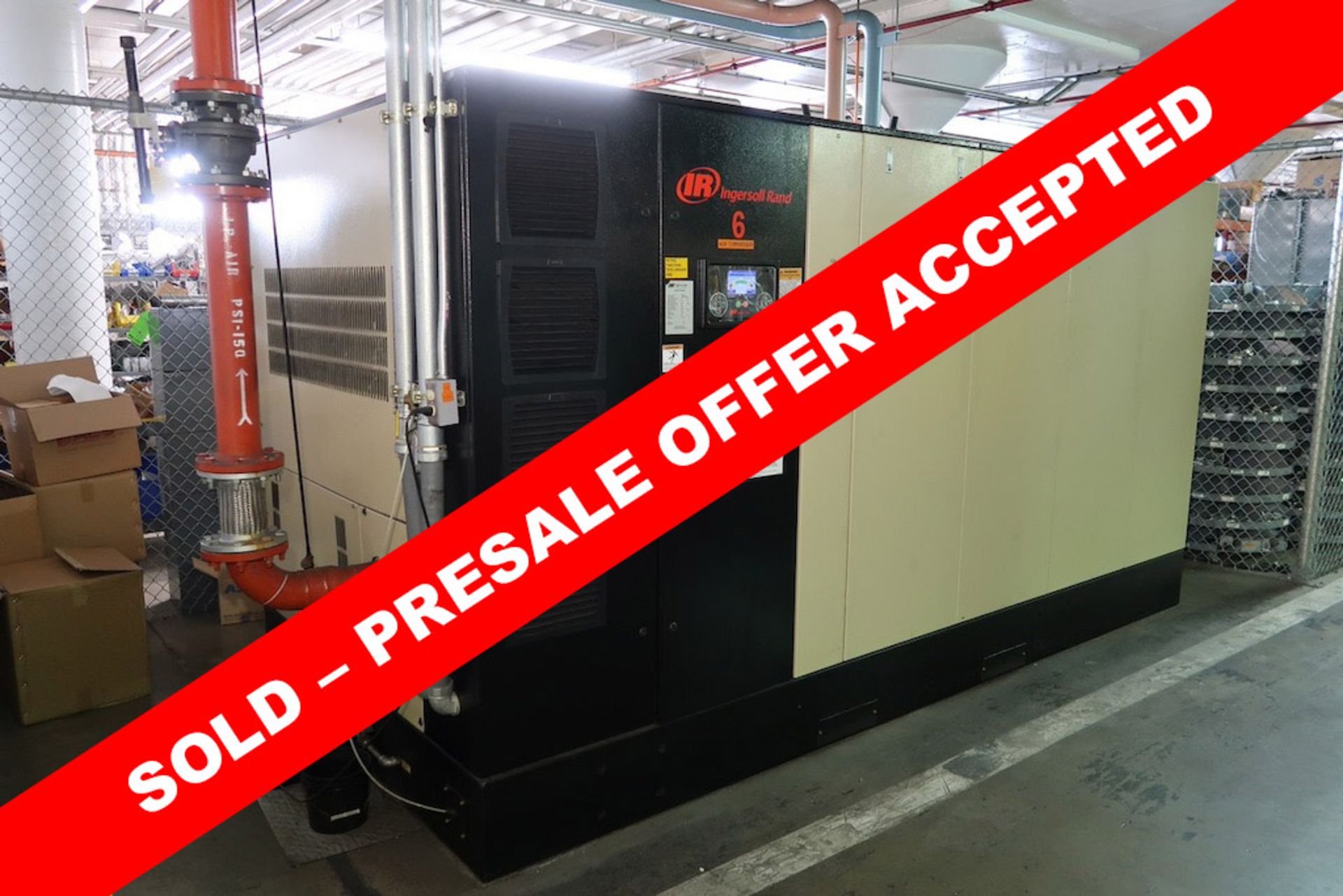 Ingersoll Rand 300HP Rotary Screw Air Compressor