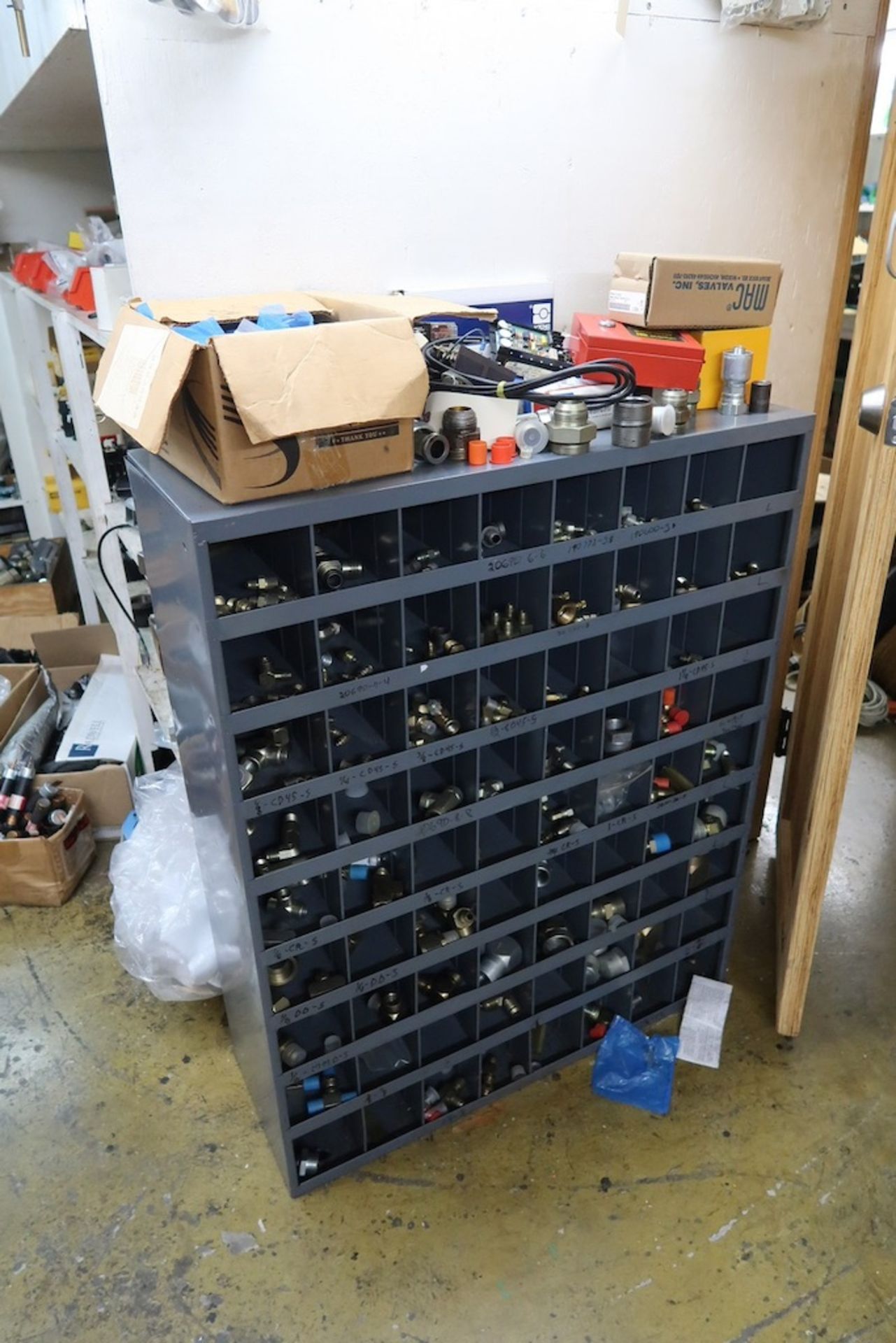 Contents of Spare Parts Room, Including Drives, Digital Counters, Filter Elements, Etc. - Image 15 of 35