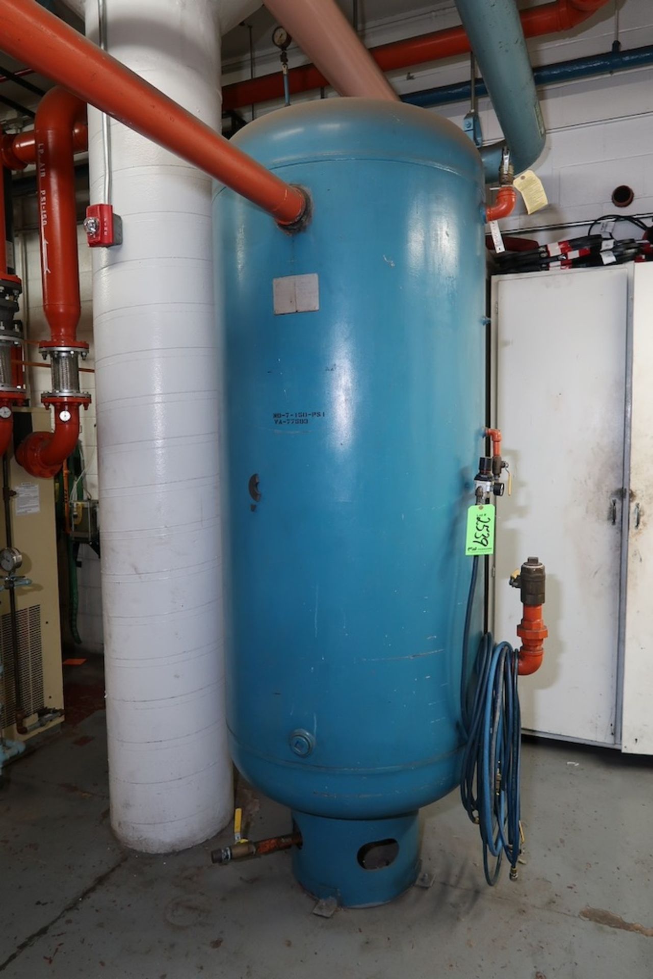 Vertical Compressed Air Tank