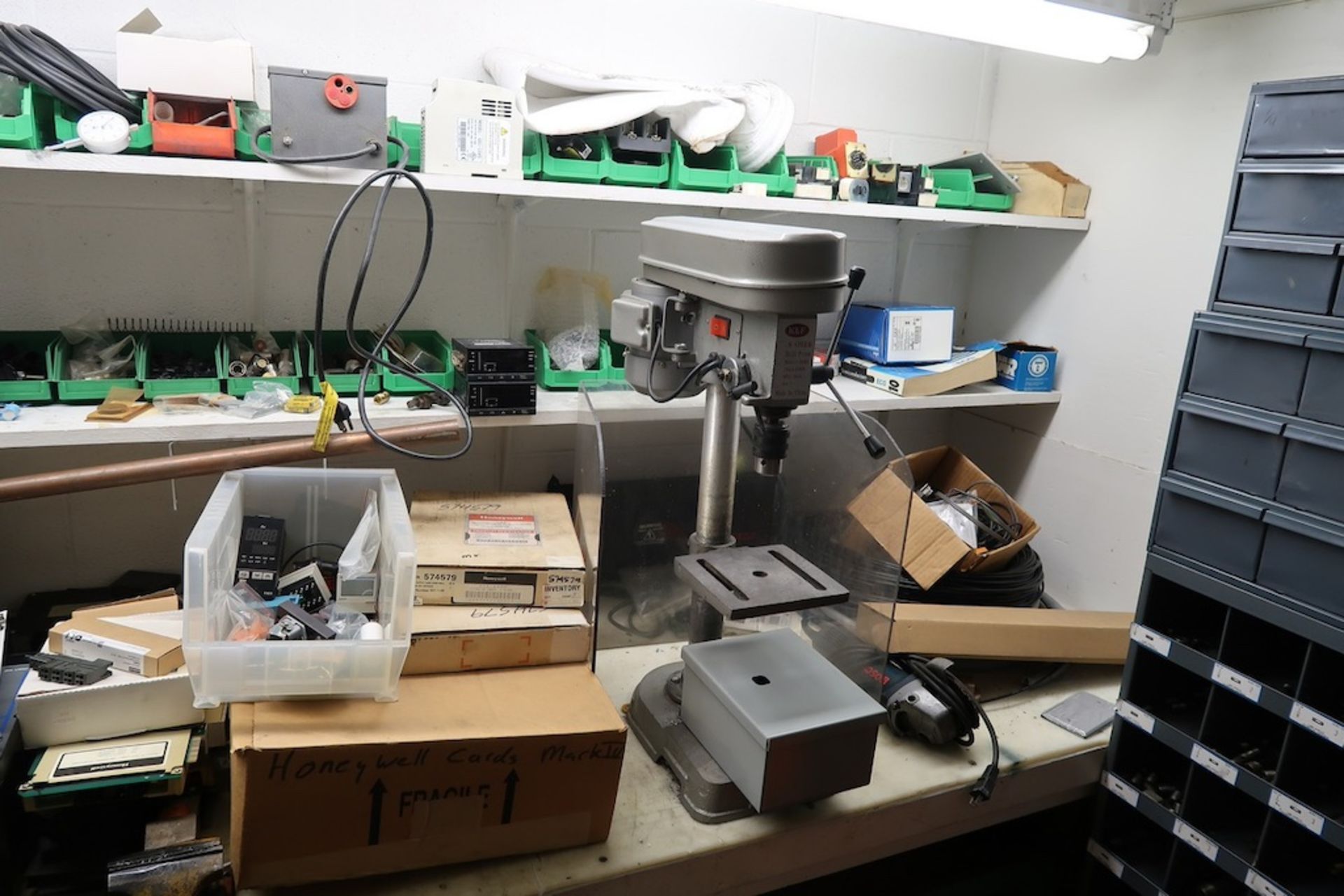 Contents of Spare Parts Room, Including Drives, Digital Counters, Filter Elements, Etc. - Image 20 of 35