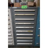 Vidmar 10-Drawer Heavy Duty Storage Cabinets with Misc. Mold Parts