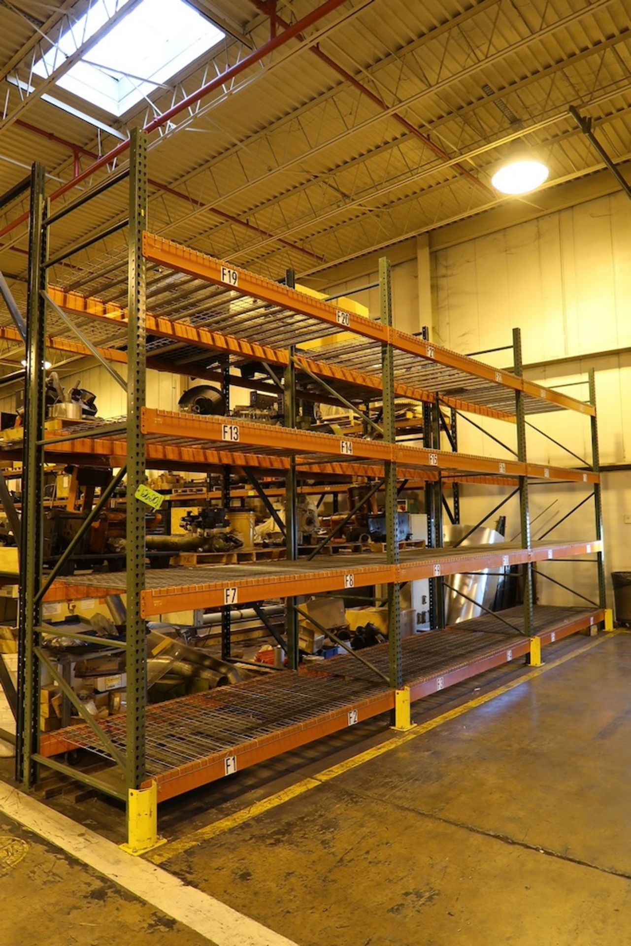 6-Sections of Pallet Racking (NO Contents) - Image 2 of 2