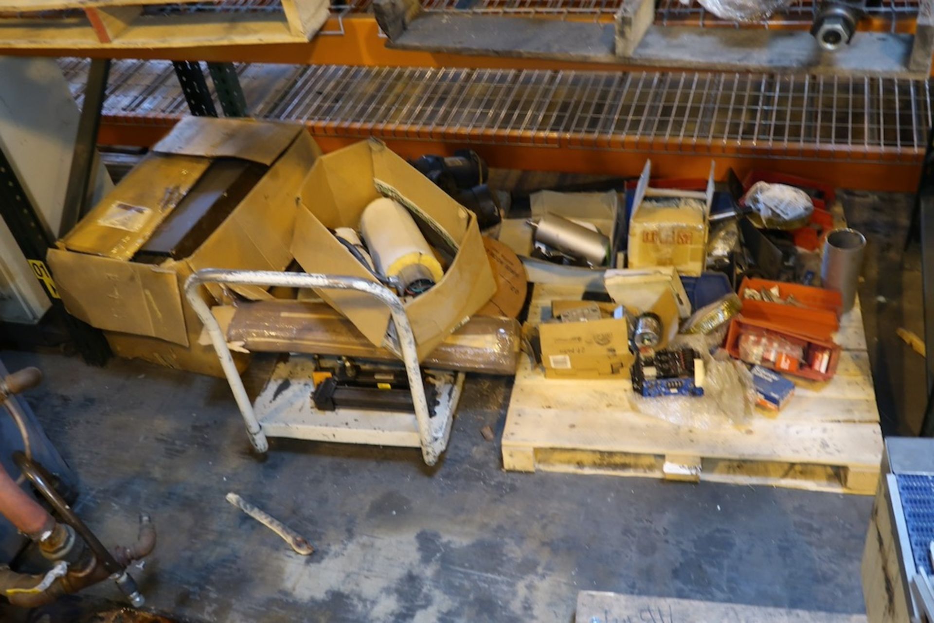 Contents of (1) Sections of Pallet Racking, Including Misc. Machine Parts, Etc. - Image 5 of 5