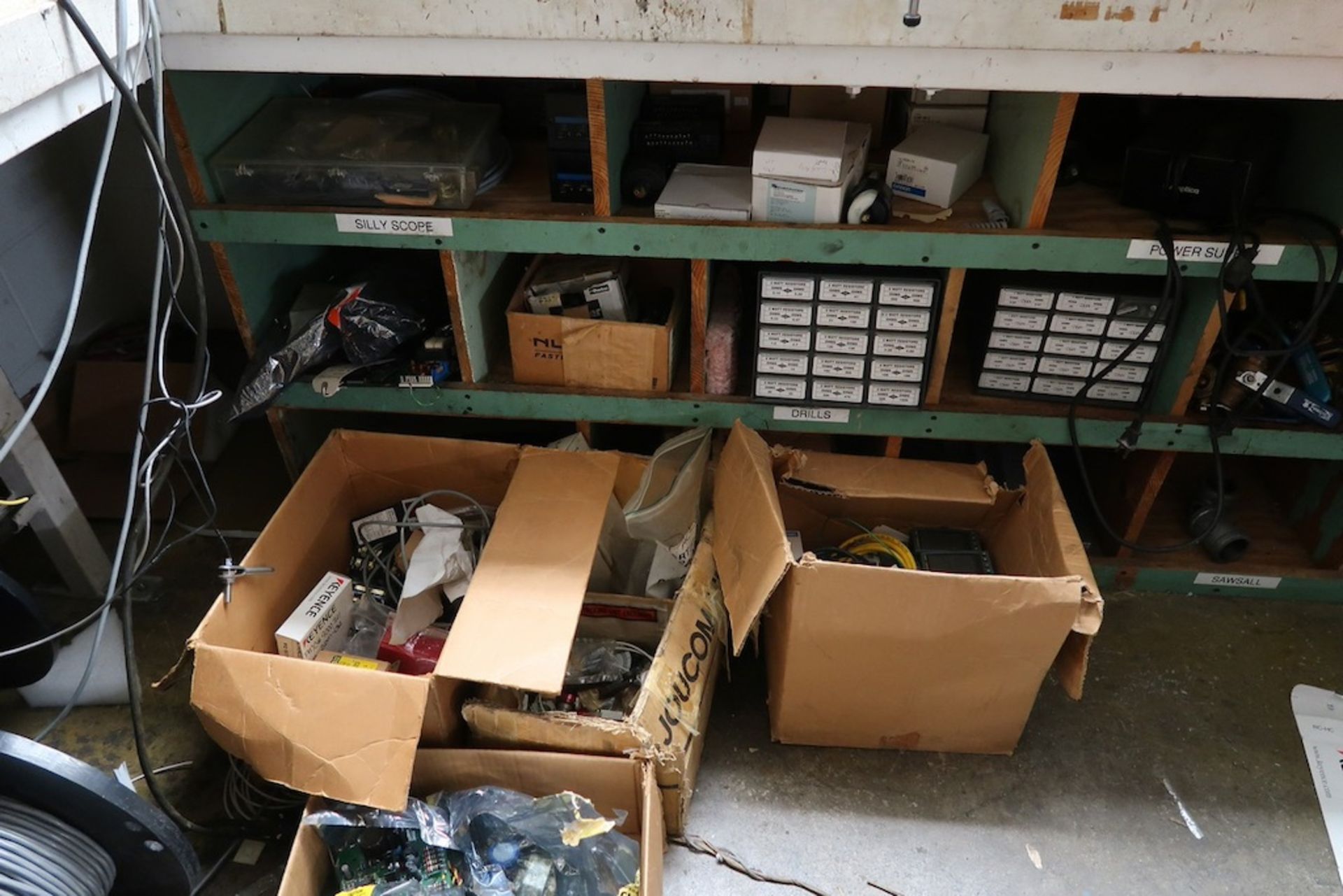 Contents of Spare Parts Room, Including Drives, Digital Counters, Filter Elements, Etc. - Image 24 of 35