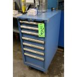 Legris 7-Drawer Rolling Storage Cabinet with Misc. Parts, Electric Board, Etc.