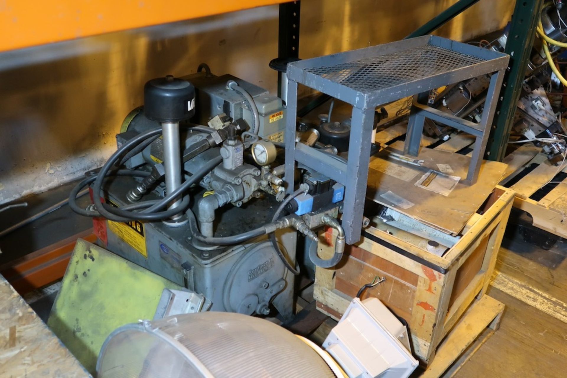 Contents of (1) Sections of Pallet Racking, Including Misc. Machine Parts, Etc. - Image 6 of 7