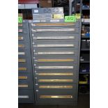 Vidmar 11-Drawer Heavy Duty Storage Cabinet with Large Assortment of Hardware