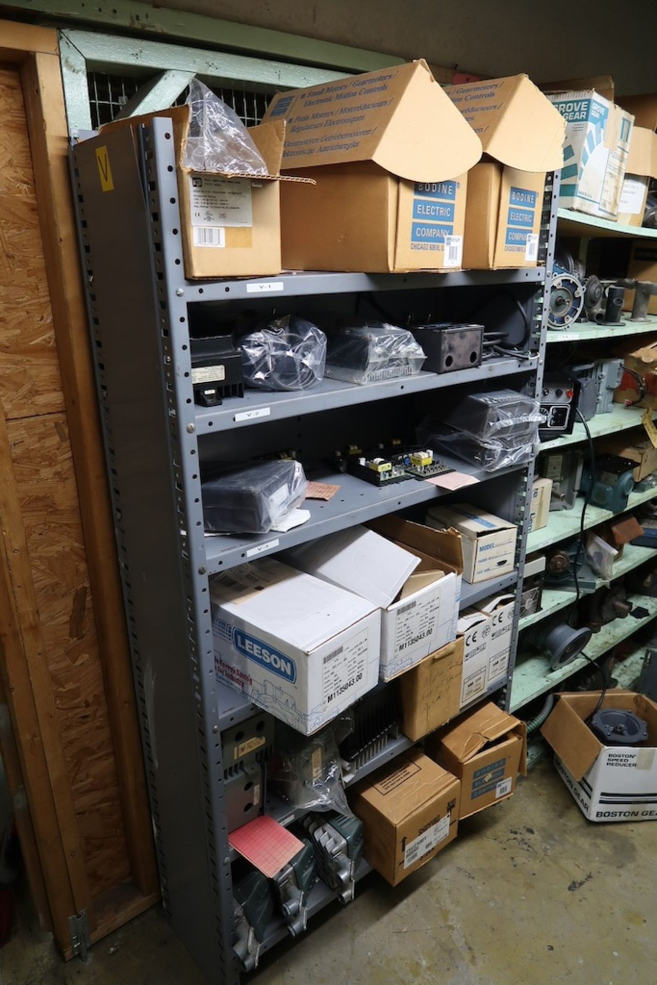 Contents of Parts Storage Mezzanine, Including (18) Stanley Vidmar Heavy Duty Storage Cabinets, Shel - Image 2 of 111