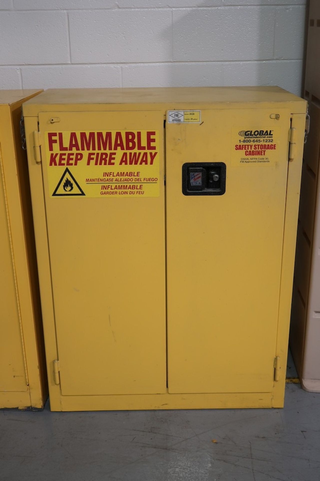 (3) Flame Cabinets - Image 2 of 4