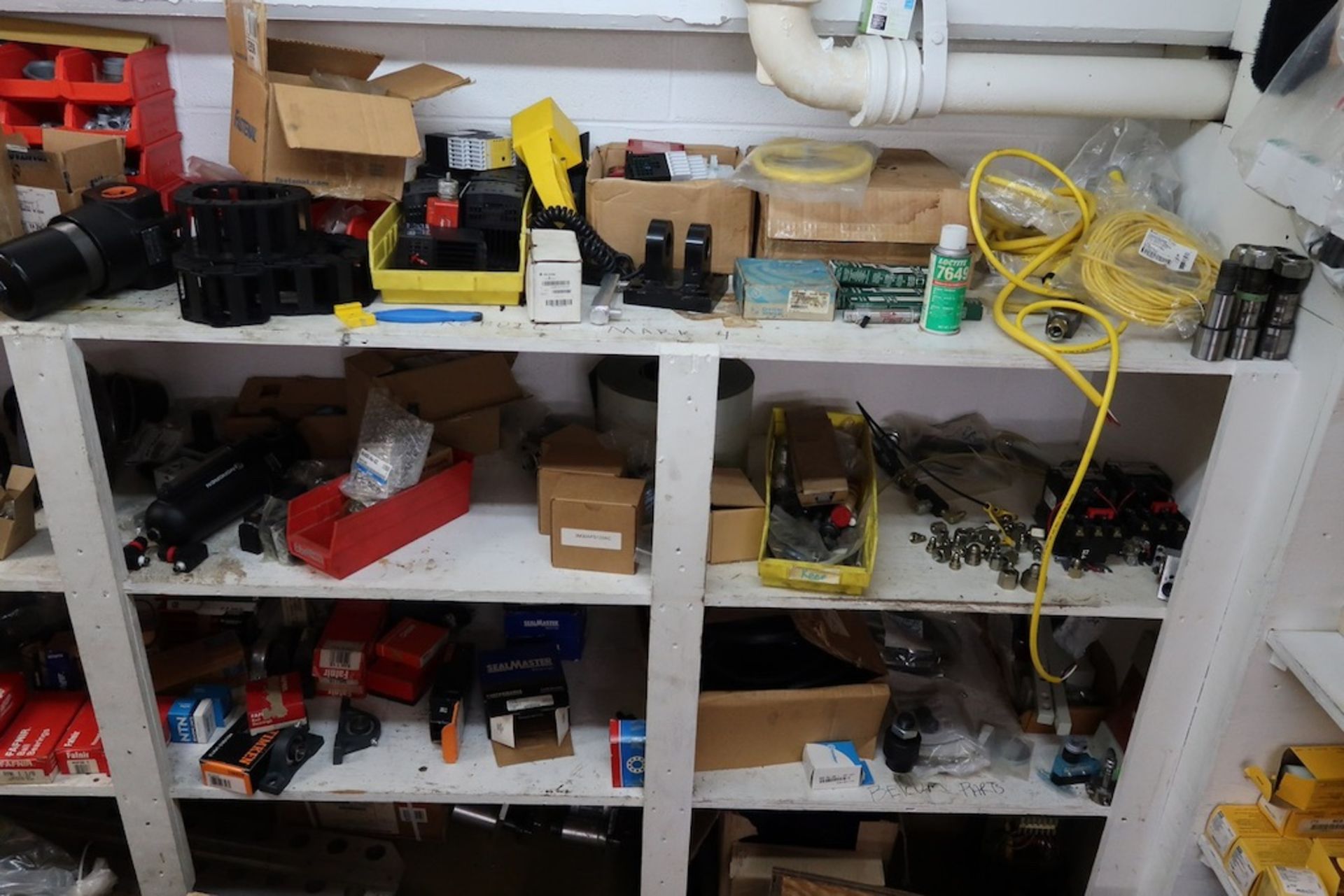 Contents of Spare Parts Room, Including Drives, Digital Counters, Filter Elements, Etc. - Image 12 of 35