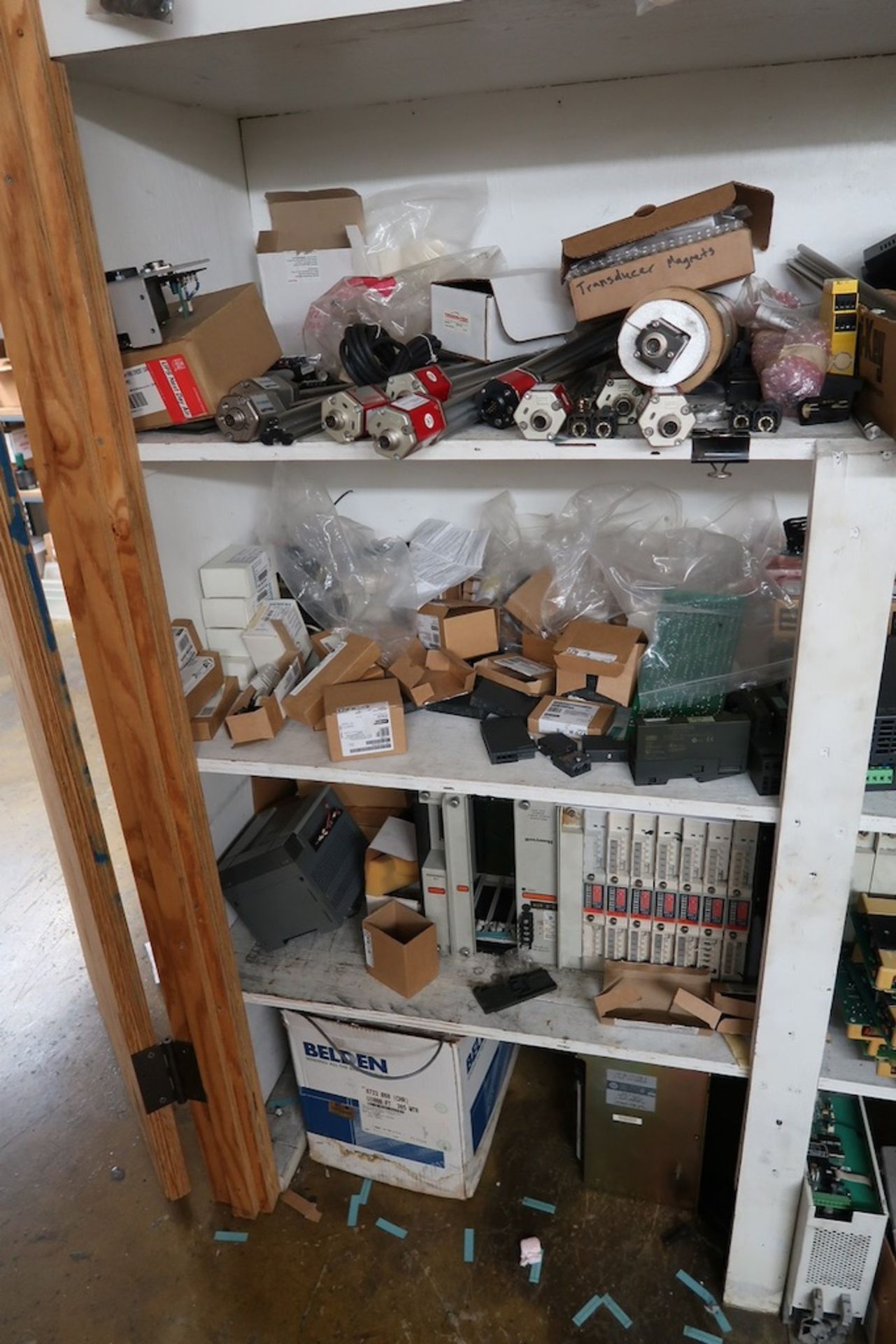 Contents of Spare Parts Room, Including Drives, Digital Counters, Filter Elements, Etc. - Image 26 of 35