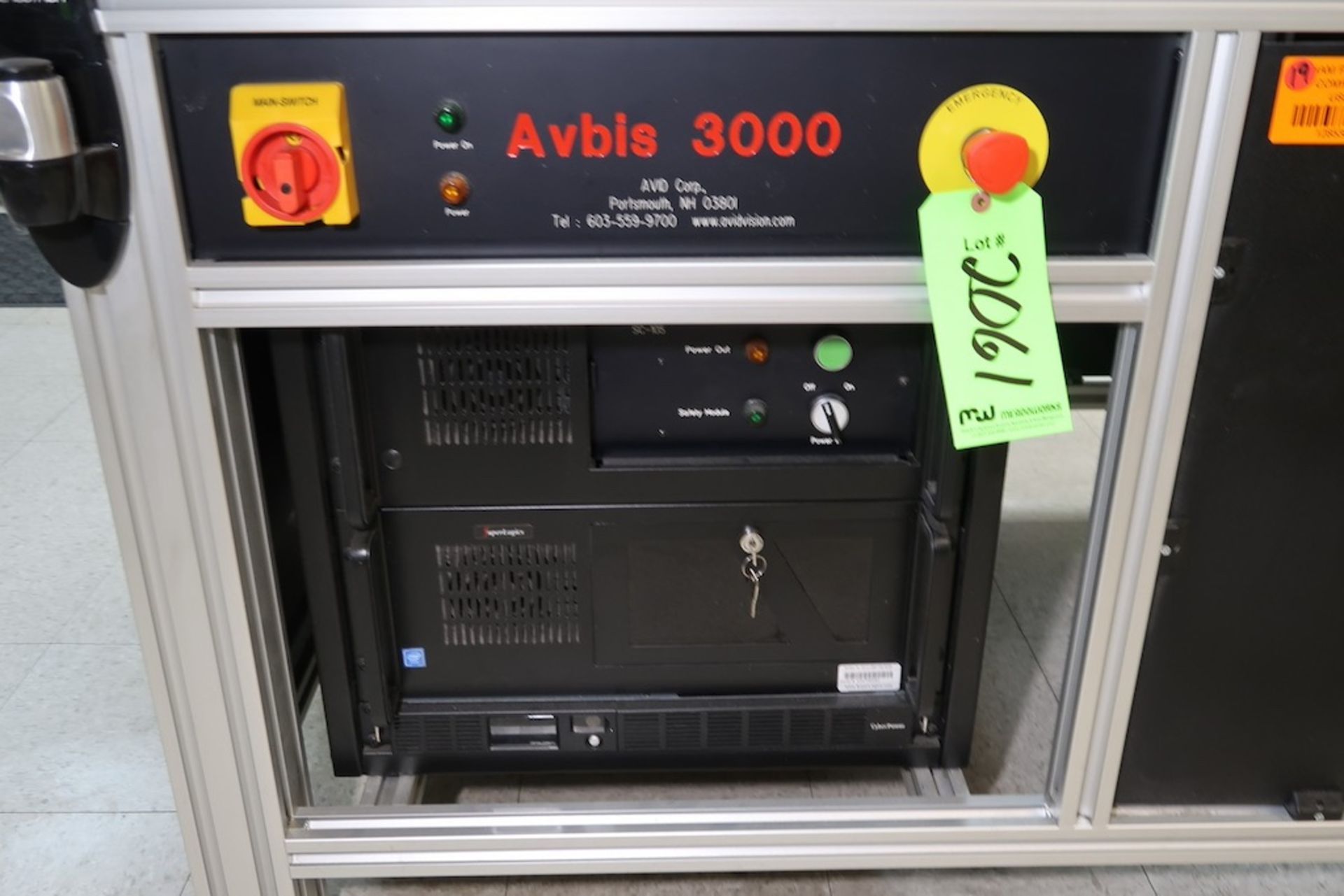 Avid Corp Avbis 3000 Automated Bottle Measurement Inspection System - Image 8 of 9