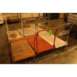 (6) 48"x24" Platform Carts