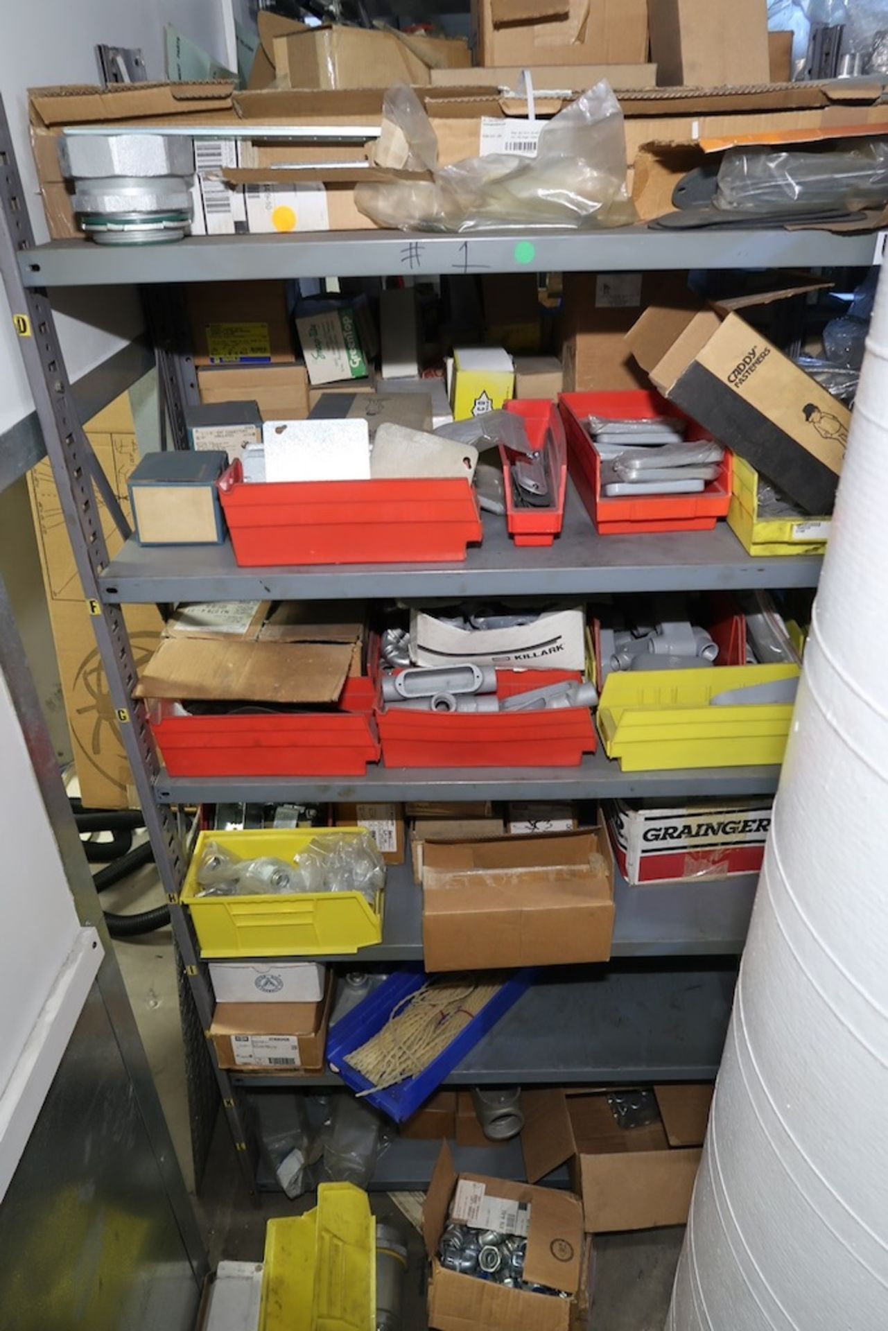 (13) Sections of Adjustable Racking with Misc. Spare Parts, Regulators, Etc. - Image 15 of 15