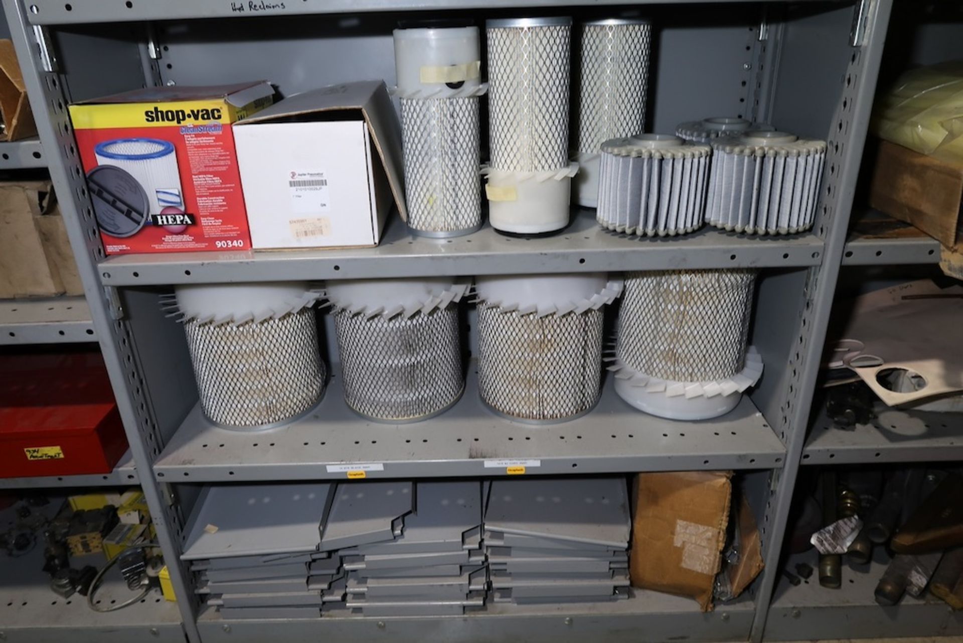 Contents of Maint. Cage, Including (15) Sections of Racking, of Misc Machine Spare Parts, Etc. - Image 47 of 50