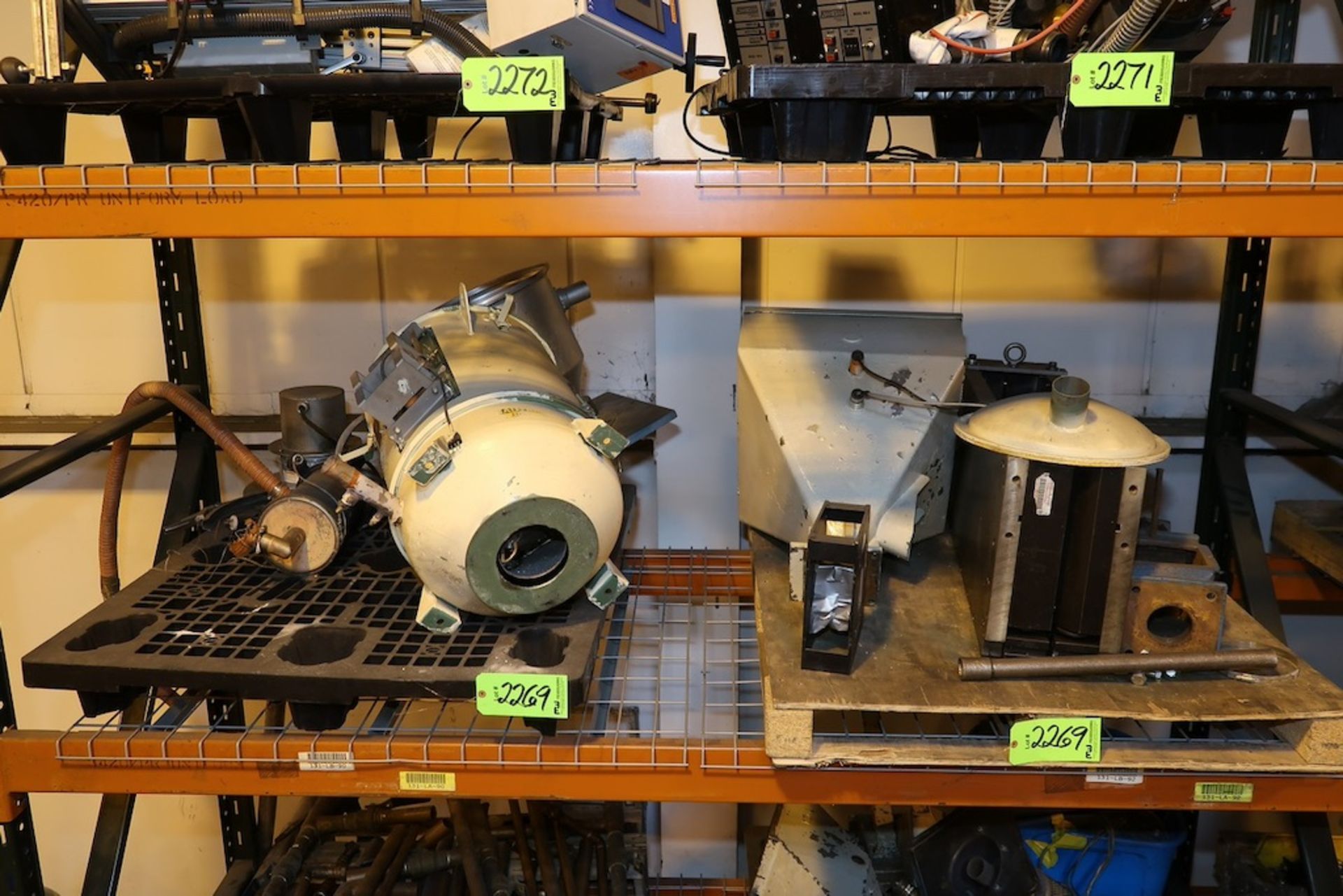 (2) Pallets of Assorted Vacuum Loaders, Hoppers and Parts