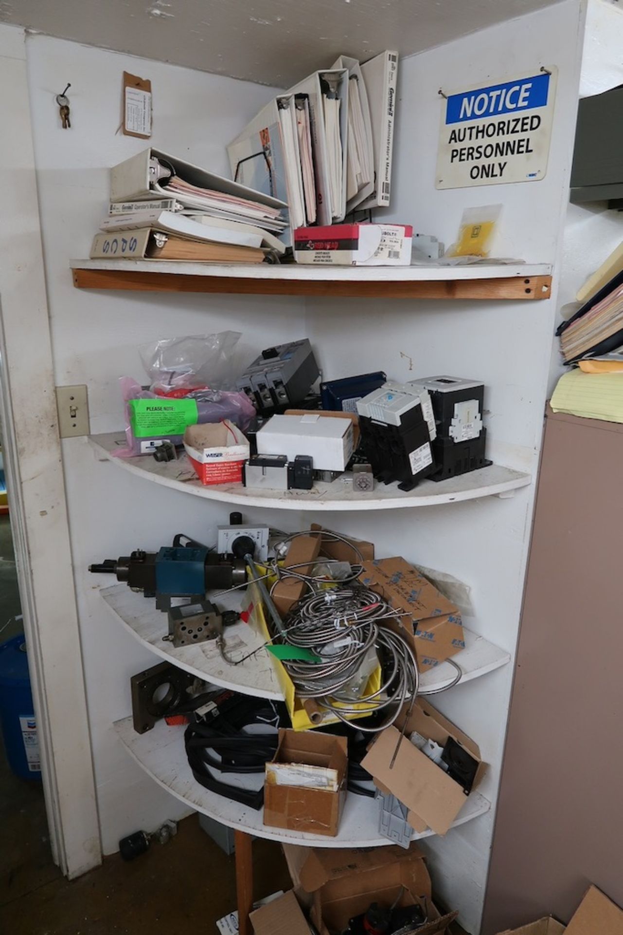 Contents of Spare Parts Room, Including Drives, Digital Counters, Filter Elements, Etc. - Image 16 of 35