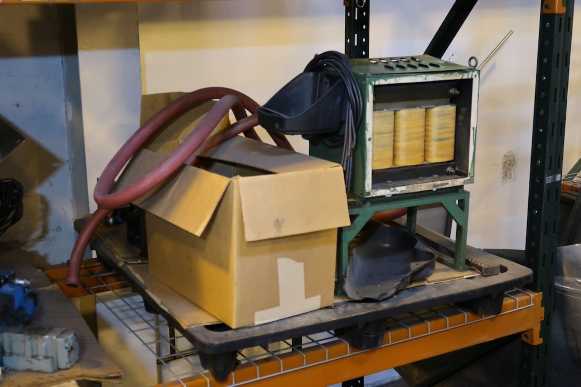 Contents of (1) Sections of Pallet Racking, Including Misc. Machine Parts, Etc. - Image 7 of 8