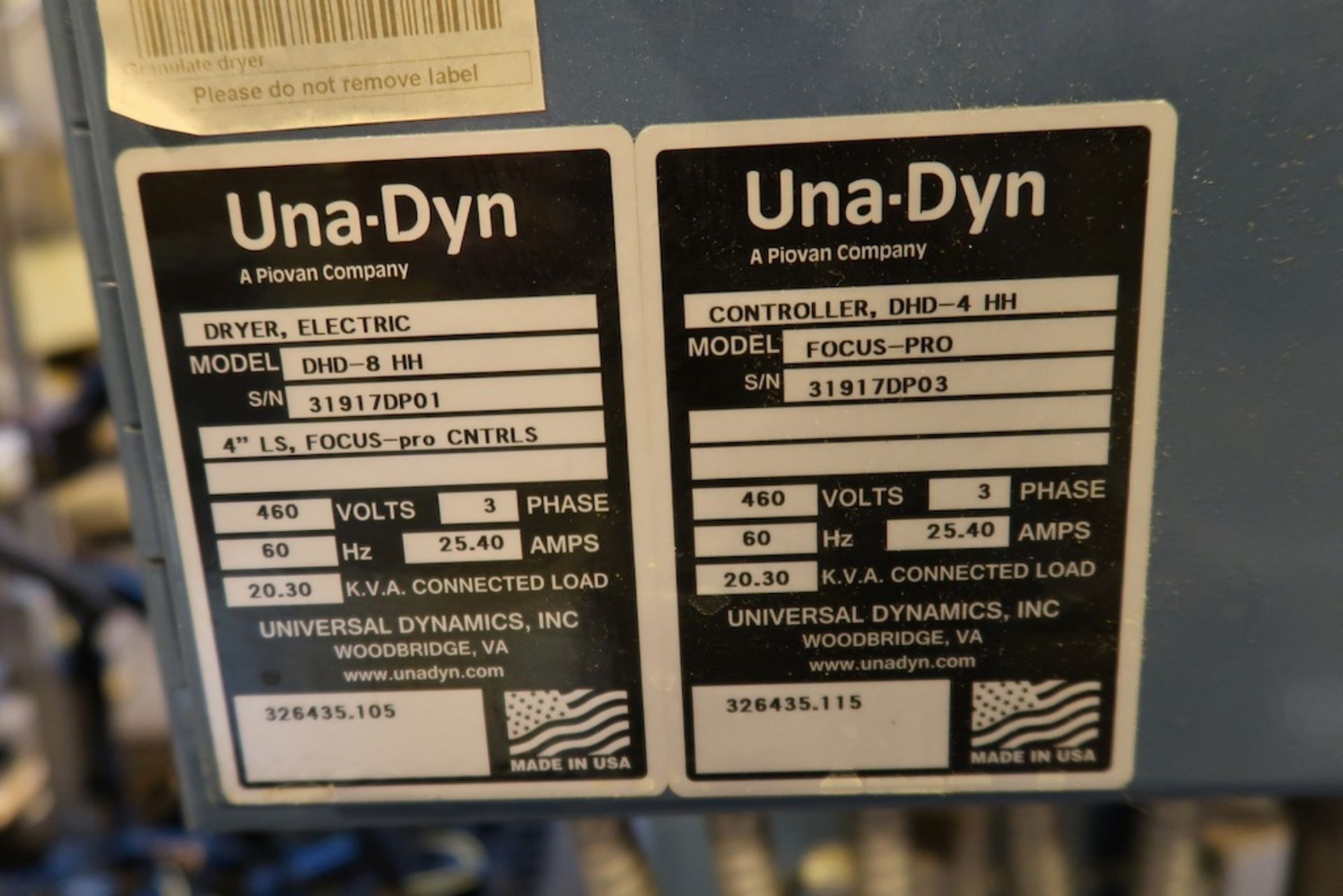 Una-Dyn Electric Material Dryer - Image 4 of 4